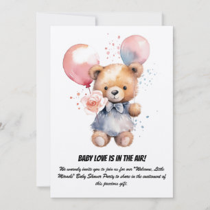 Babydusche Party Einladung