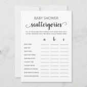 Babydusche Party-Karte Einladung (Vorderseite)