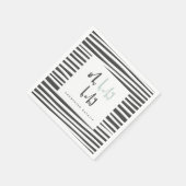 Babydusche Party Serviette (Ecke)