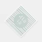 Babydusche Party-Servietten Serviette (Ecke)