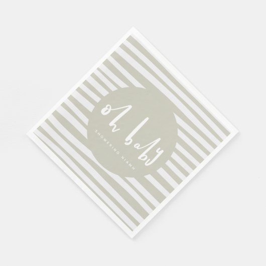 Babydusche Party-Servietten Serviette (Ecke)