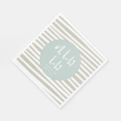 Babydusche Party-Servietten Serviette (Ecke)
