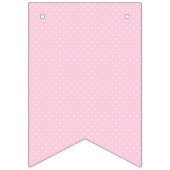 Babydusche Pastel Pink Baby Girl Wimpelkette (Erste Fahne)