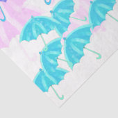 Babydusche Pastel Umbrella Seidenpapier (Detail)