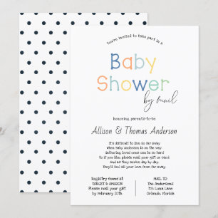 Babydusche per Mail Einladung