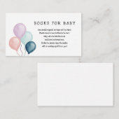 Babydusche per Mail Verschicken Sie eine Buchungsk Begleitkarte (Vorne/Hinten)