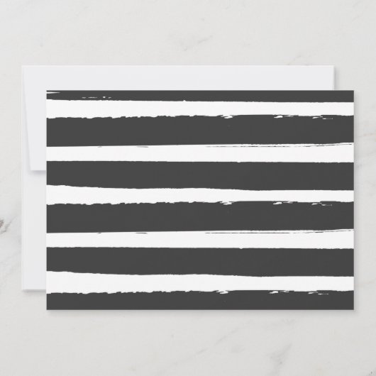 Babydusche per Post Einladung Geschlecht neutral (Rückseite)