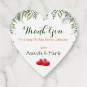 Babydusche personalisieren geschenkanhänger (Rückseite)