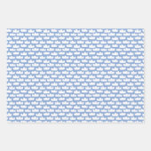 Babydusche Personalisiert Geburtsdatum und Monogra Geschenkpapier Set (Vorderseite 2)