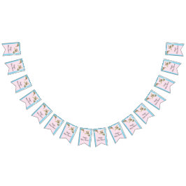 Babydusche Pink/Babyschildkröte, Frack Banner