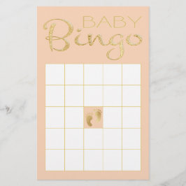 Babydusche Pink BINGO "Gold/Pink Classic"