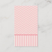 Babydusche Pink bringen Buchdusche mit Beilage Begleitkarte (Rückseite)