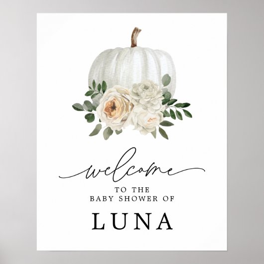 Babydusche Poster (Vorne)