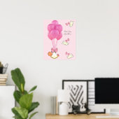 Babydusche Poster (Heimbüro)