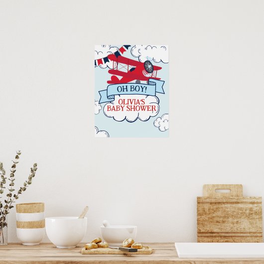 Babydusche Poster (Küche)