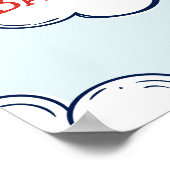 Babydusche Poster (Ecke)