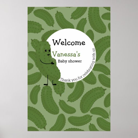 Babydusche Poster (Vorne)