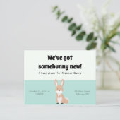 Babydusche Postkarte (Stehend Vorderseite)