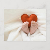 Babydusche Postkarte (Rückseite)