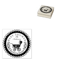 Babydusche Pram Rubber Briefmarke