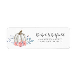 Babydusche Pumpkin Wasserfarbenfall Rücksendeadres