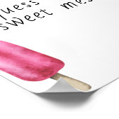 Babydusche - raten Sie mal vom süßen Schlamassel Poster (Ecke)