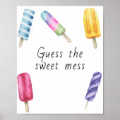 Babydusche - raten Sie mal vom süßen Schlamassel Poster (Vorne)