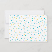 Babydusche-Ratschläge| Gummiente Einladung (Rückseite)