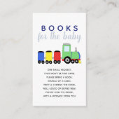 Babydusche Reisebücher für Baby Begleitkarte (Vorderseite)