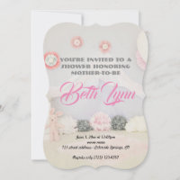 Babydusche Rosa Party Schicksal