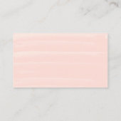 Babydusche Rosa Windeln Raffle Ticket Begleitkarte (Rückseite)