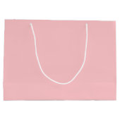 Babydusche Rosen Wasserfarbe Extravagant Große Geschenktüte (Rückseite)