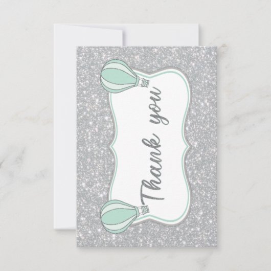 Babydusche RSVP Karte (Vorderseite)