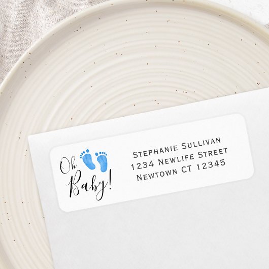 Babydusche-Rücksendeadresse