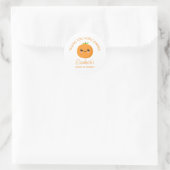 Babydusche Runder Aufkleber (Tasche)