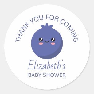 Babydusche Runder Aufkleber