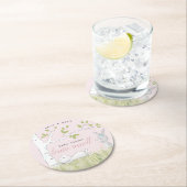 Babydusche Runder Pappuntersetzer (Vor Ort)