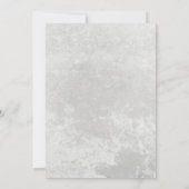 Babydusche Rustikale Zwischenablage Vintag Einladung (Rückseite)