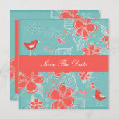 Babydusche Save The Date (Vorne/Hinten)