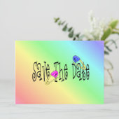 Babydusche - SAVE THE DATE - Einladung (Stehend Vorderseite)