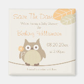 Babydusche Save the Date neutrales Geschlecht Magnet