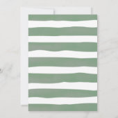 Babydusche schätzt die süße Teddy-Bärenkarte Einladung (Rückseite)