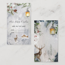 Babydusche schätzt, wie viele Kanadier Begleitkarte