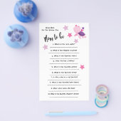 Babydusche Schildkröte Wie gut Sie wissen, Karte (Einzeln)