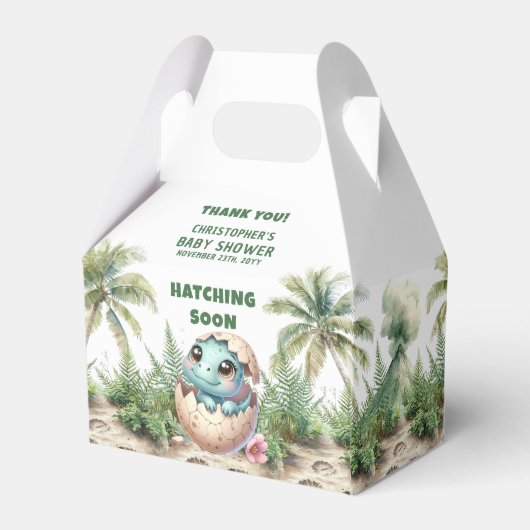 Babydusche Schnupperschlacke Danke Box Geschenkschachtel (Rückseite)