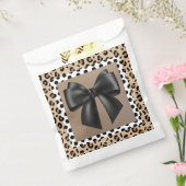 Babydusche Schwarz-weiß braun - Tierdruckmaschine  Geschenktütchen (Versiegelt)