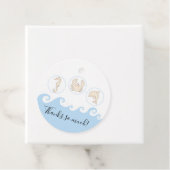 Babydusche Sea Mobile Geschenkanhänger (Beispiel)