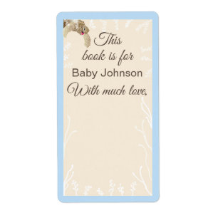 Babydusche "Sea Turtle Blue" Buchzeichen Blatt 8