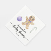 Babydusche Serviette (Ecke)