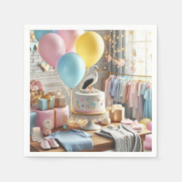 Babydusche Serviette